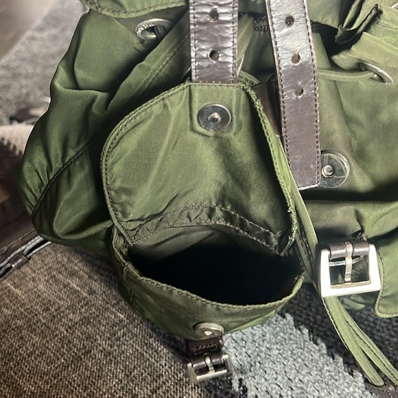 Prada nylon backpack dark green - Picture 16 of 16